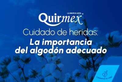 Cuidado de heridas: La importancia del algodón adecuado