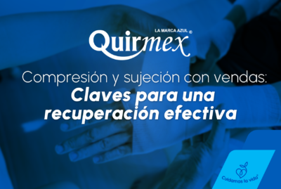 Compresión y sujeción con vendas: Claves para una recuperación efectiva